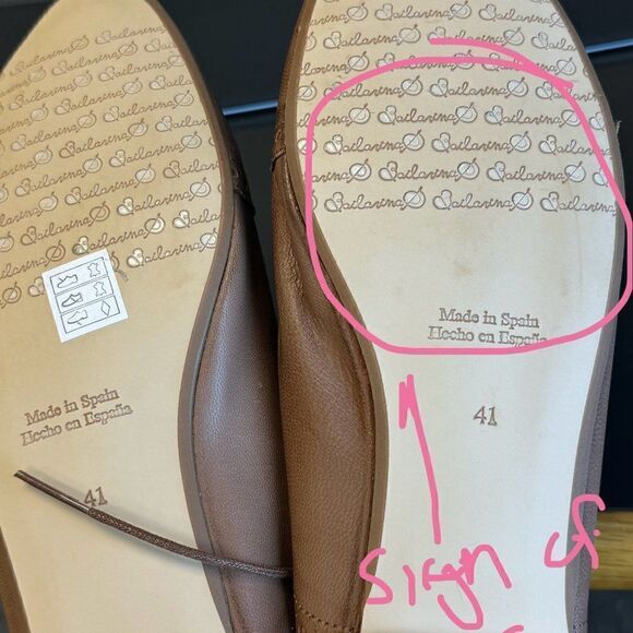 Damaged/Store Return Bailarinas Mens Brown Loafers - Picture 4 of 8